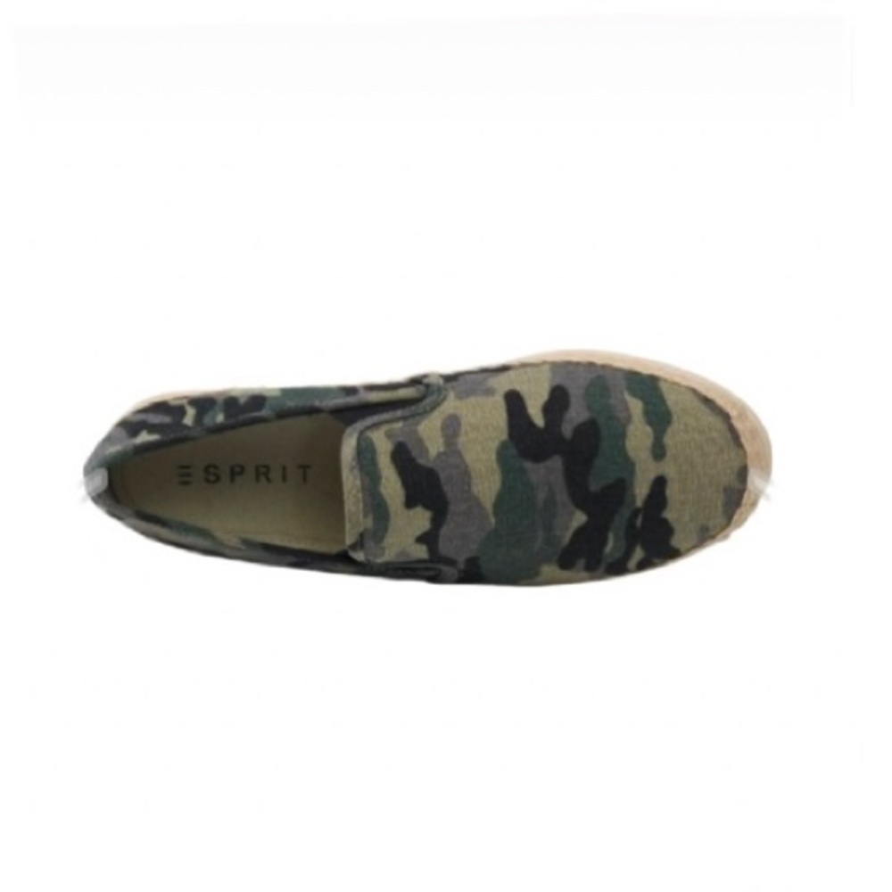 Esprit Nadeen Camo Espadrille Sneakers - Picture 9 of 9